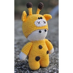 Amigurumi Girafe au crochet fait main