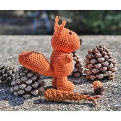 Patron crochet - Kroky le petit écureuil