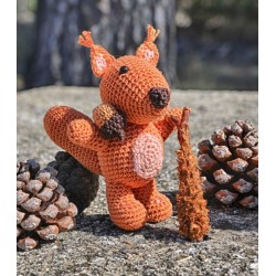 Patron crochet - Kroky le petit écureuil