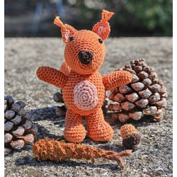 Patron crochet - Kroky le petit écureuil